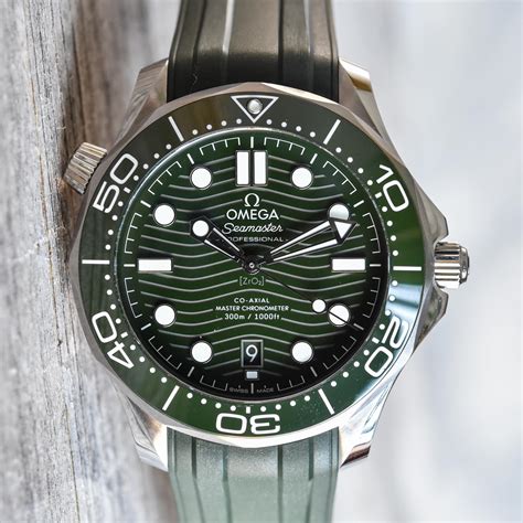 green face omega seamaster|Omega Seamaster white dial chronograph.